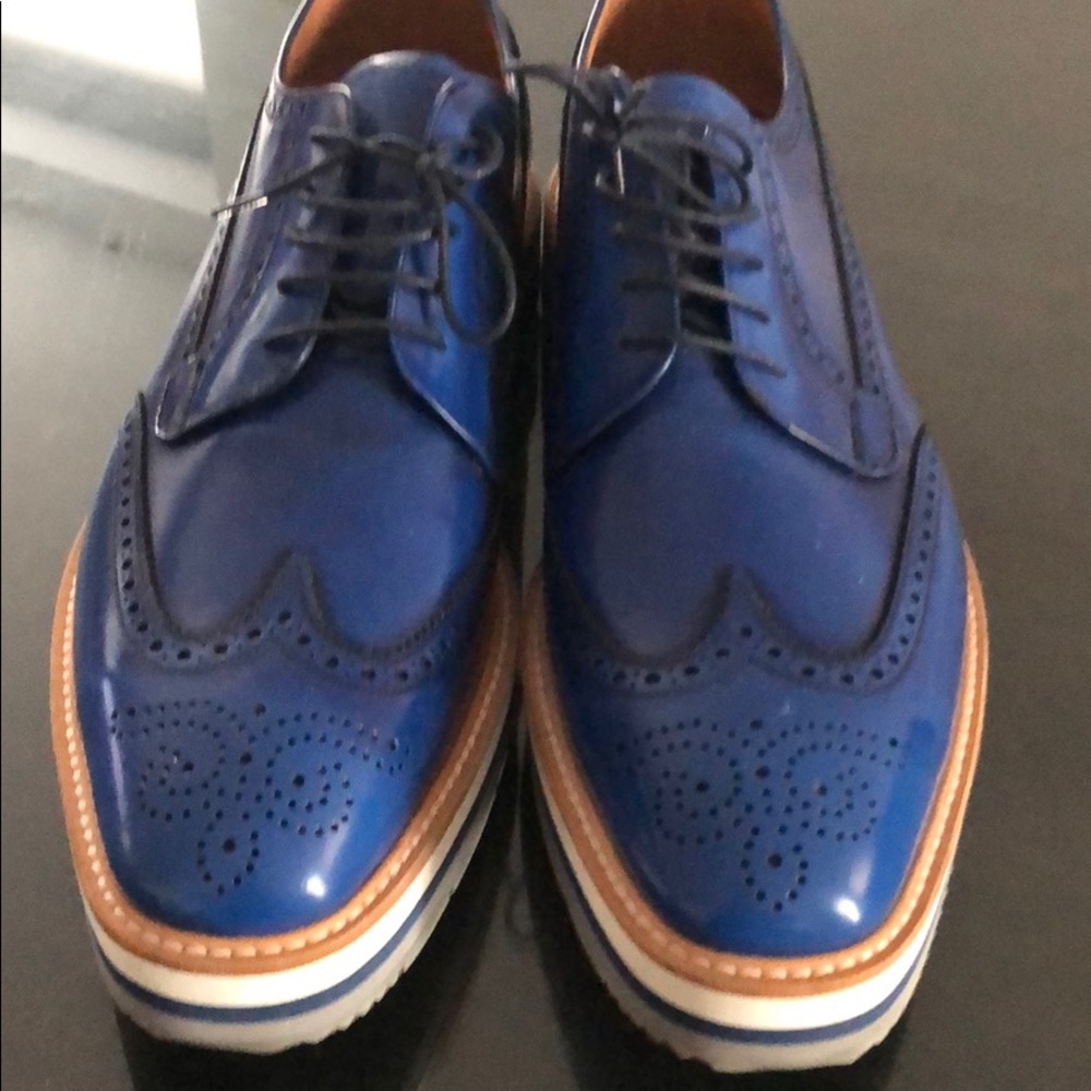Prada platform wingtip RARE